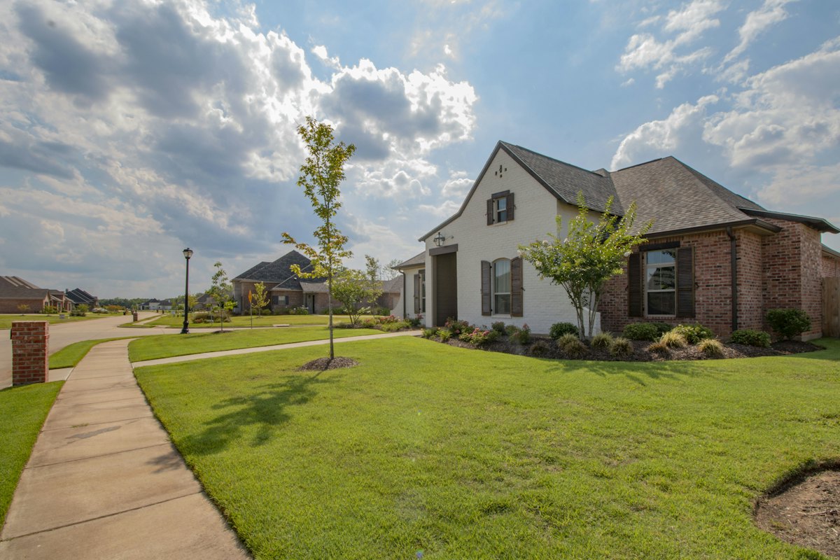 Suburban family home on a quiet street